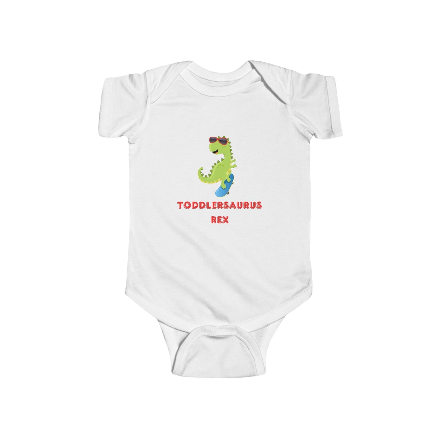 TikTok Infant Fine Jersey Bodysuit - Toddlersaurus Rex