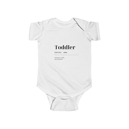 Infant Fine Jersey Bodysuit - Toddler (n)